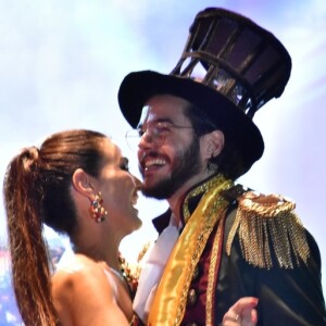 Fátima Bernardes e Túlio Gadêlha dançaram forró no Baile dos Artistas