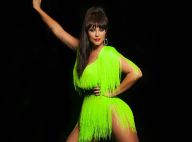 Peruca morena e look neon: a fantasia de Paolla Oliveira no Bloco da Favorita