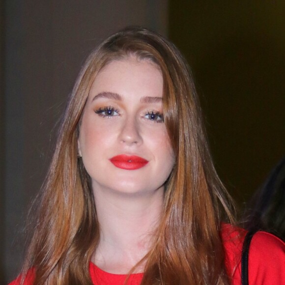 Marina Ruy Barbosa também foi elogiada por Luma Costa, mãe de Eduardo, afilhado dela: 'Melhor dinda do mundo. Já estou até com medo do quanto que você vai mimar esse garoto'