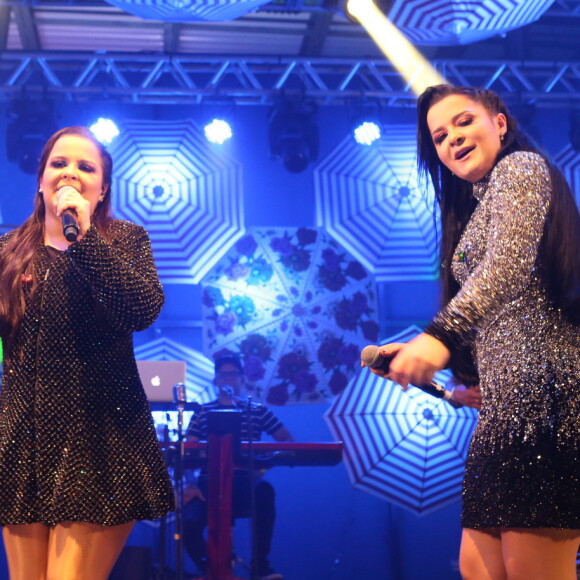 Maiara, dupla de Maraisa, se surpreendeu com a repercussão do vídeo em que apareceu de maiô