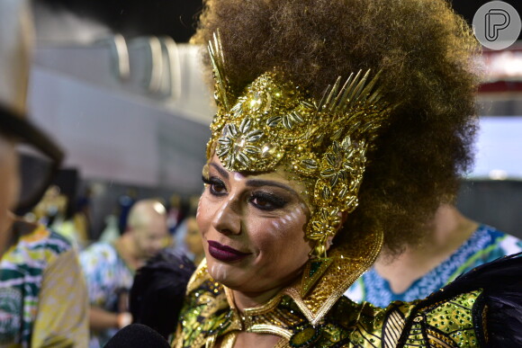 Com 43 anos e há 13 no Carnaval da Mancha Verde, Viviane Araújo descarta a aposentadoria