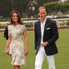 The Duke and Duchess of Cambridge attending the charity polo match at The Santa Barbara Polo and Racquet club where the Duke will play in a charity match, held at Carpinteria in California on July 09, 2011. Photo by Graylock/ABACAPRESS.COM09/07/2011 - Carpentaria