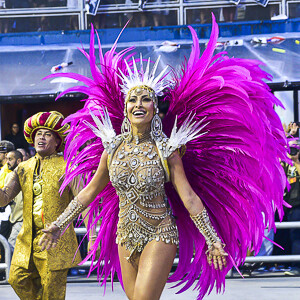 Sabrina Sato mostrou muito samba no pé no desfile da Gaviões da Fiel, neste domingo, 3 de março de 2019