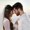 Alok e Romana Novais se casaram em janeiro de 2019 aos pés do Cristo Redentor