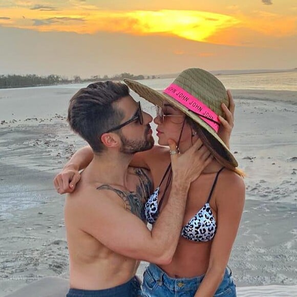 Alok e Romana Novais se casaram em janeiro