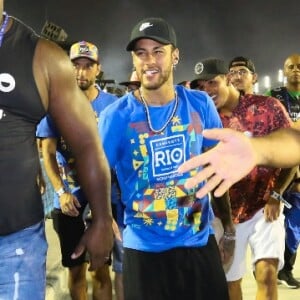 Neymar curtiu Carnaval do Rio de Janeiro no mesmo camarote que Bruna Marquezine