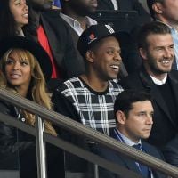 Beyoncé e Jay-Z assistem ao jogo de Neymar ao lado de David Beckham na França