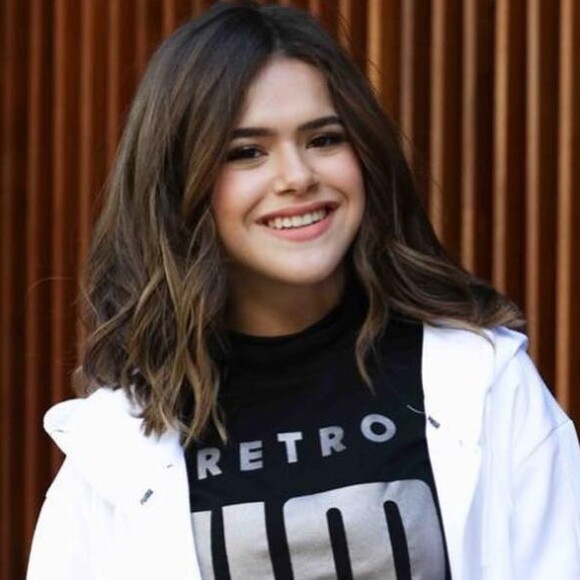 Maisa Silva imitou Bettina Rudolph para divulgar novo programa no SBT nesta quinta-feira, 21 de março de 2019