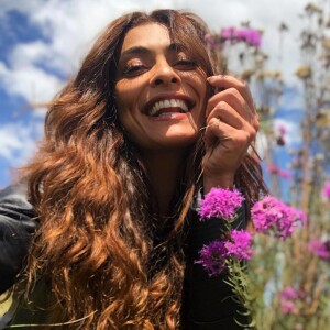 Juliana Paes completou 40 anos e foi homenageada pelo marido nas redes sociais