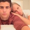 Enzo Celulari assume romance com a modelo Jéssica Günter. Casal postou foto romântica no Instagram