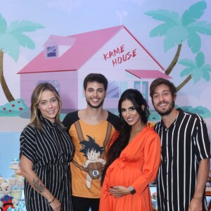 Jade Seba e Bruno Guedes fizeram chá de bebê para filho com tema do desenho de mangá Dragon Ball