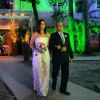 Carol Castro se casou em fevereiro no jardim de sua casa, no Rio