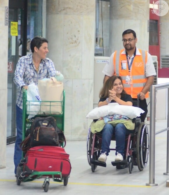 Claudia Rodrigues manda mensagem para Guta Stresser após