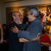 Osmar Prado e Caetano Veloso se encontraram na pré-estreia do filme 'Na Quebrada'