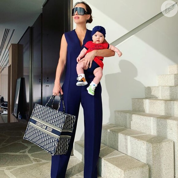Sabrina Sato gosta de combinar looks superfashionistas com a filha