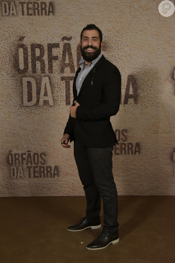 Kaysar Dadour fez sua estreia na televisão brasileira na novela das seis 'Órfãos da Terra'