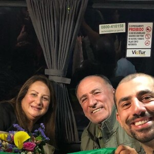 A família do Kaysar chegou ao Brasil no final de 2018 e ex-BBB ficou bastante emocionado