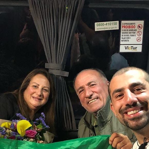 A família do Kaysar chegou ao Brasil no final de 2018 e ex-BBB ficou bastante emocionado