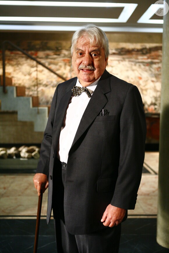 Hugo Carvana interpretou o advogado Dr Andrade na novela 'Três Irmãs', em 2009