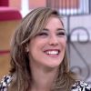Adriana Birolli ganha declaração do namorado na TV: 'Mais sexy'