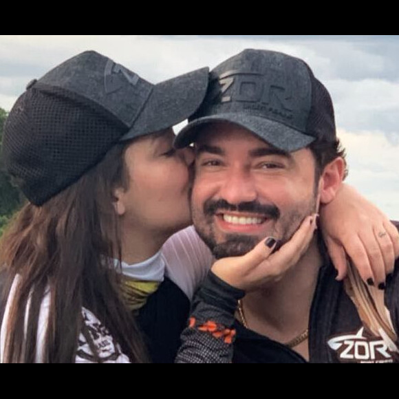 Maiara mora em Goiâna com a família e Fernando Zor em São Paulo