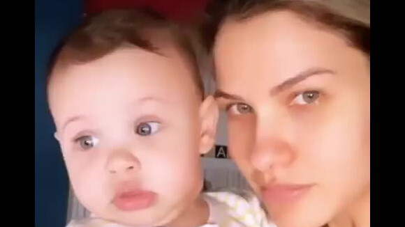 Andressa Suita recebeu pedido inusitado ao compartilhar vídeo como filho caçula, Samuel, de 8 meses