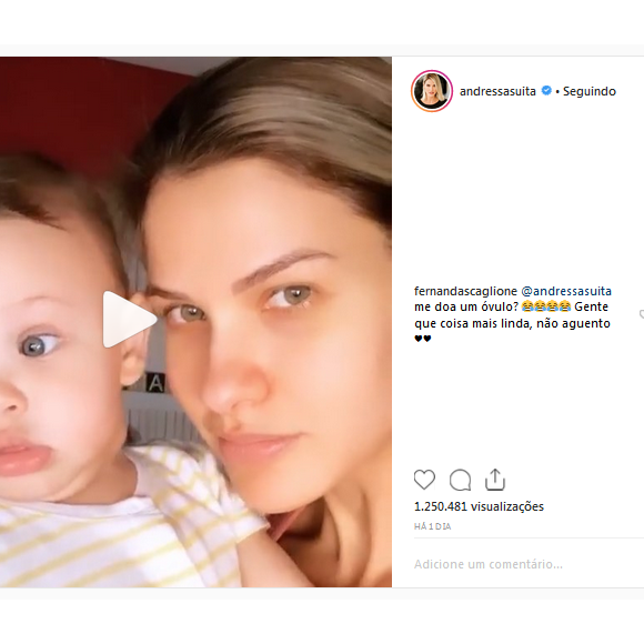 Fã de Andressa Suita fez pedido inusitado para a influencer: 'Me doa um óvulo?'