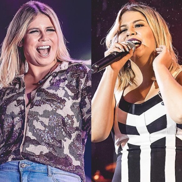 Marilia Mendonça combina moda, tendência e estilo em looks