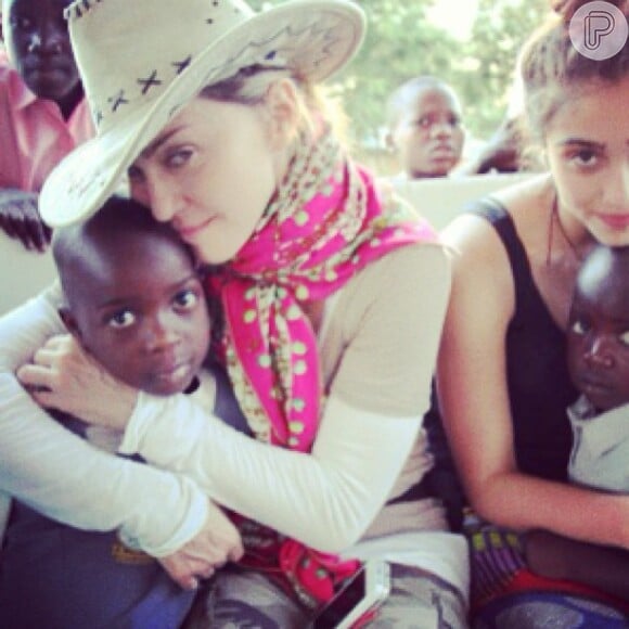 Lourdes Maria apoia causas humanitárias como a mãe, Madonna