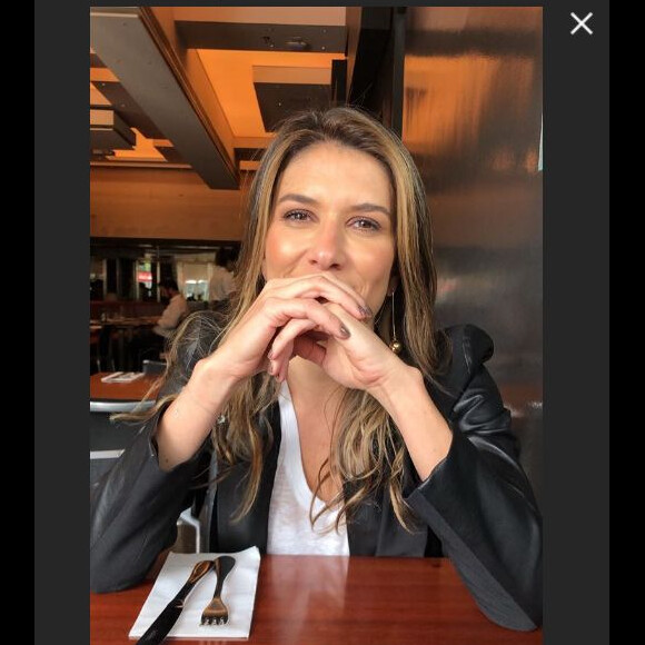 Alexandre Pato postou uma foto de Rebeca Abravanel em seu Instagram e legendou: 'My everything' [meu tudo]