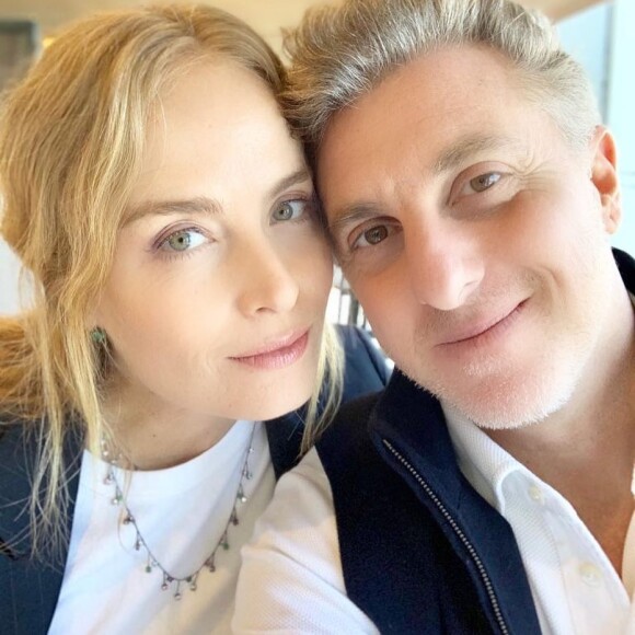Angélica comemorou participação de Luciano Huck em evento