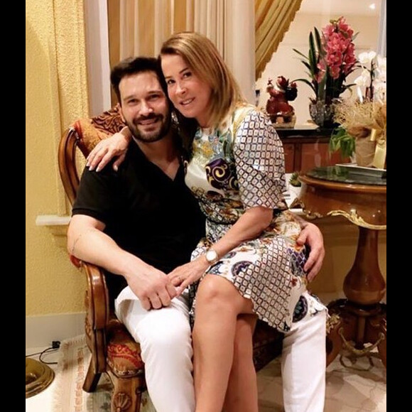 Zilu Camargo e Marco Antonio Ruggiero estão juntos há pouco mais de um ano