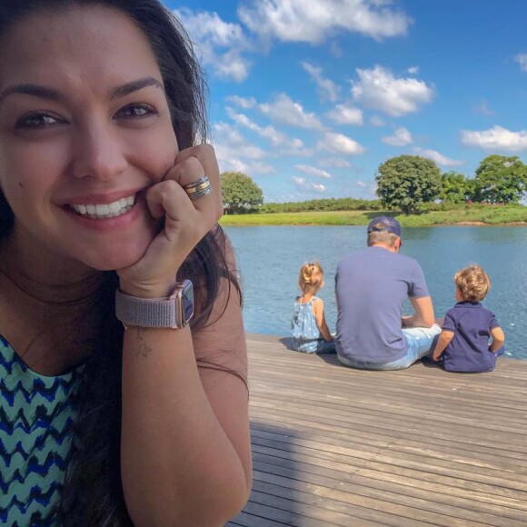 Thais Fersoza esmagou o filho, Theodoro, quando ele pediu para o pai, Michel Teló, uma 'tapiocazinhazinha gostosa', durante o café da manhã desta quinta-feira (25).