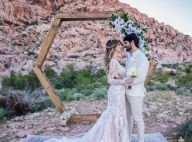 Pôr do sol em LA! Veja fotos do casamento do ex-BBB Lucas e Ana Lúcia Vilela