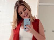 Calça destroyed e peças elegantes: o look all red de Marilia Mendonça em show