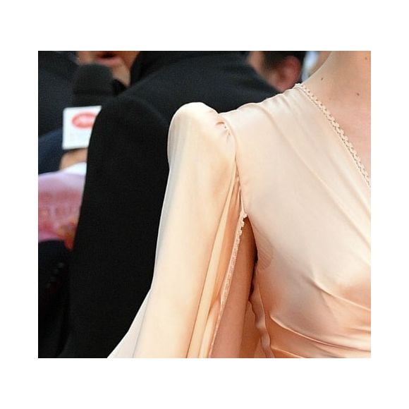Manga bufante fez parte do vestido Gucci de Elle Fanning