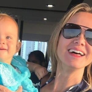 Eliana deu apelido carinhoso para a filha, Manuela, por personalidade: 'Pedrita'