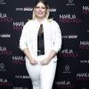 Marilia Mendonça aposta em transparência em body lingerie em look preto e branco em look do show no sábado, dia 18 de maio de 2019