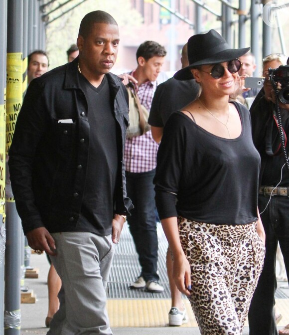 Beyoncé e Jay-Z ficaram em primeiro lugar pelo imenso sucesso na música pop