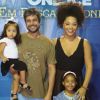 Filha de Juliana Alves e Ernani Nunes, Yolanda foi com os pais em espetáculo da Disney no Rio de Janeiro