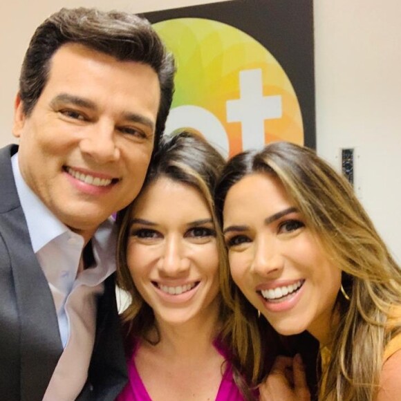 Semelhança entre Patricia Abravanel e Rebeca Abravanel chamou atenção dos internautas nesta quinta-feira, 13 de junho de 2019