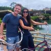 Thais Fersoza e o marido, Michel Teló, estão curtindo férias românticas pelo México