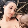 Débora Nascimento comentou mudanças em sua rotina após nascimento da filha