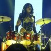 Ludmilla tocou bateria e mostrou talento em show no Rio de Janeiro