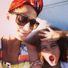 Camila Pitanga e a filha, Antonia, não se desgrudam