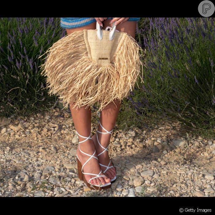 lavender jacquemus bolsa