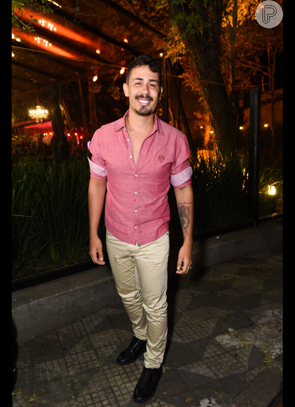 Carlinhos Maia marca presença em festa de luxo de 37 anos de Simaria, no Jardins, em São Paulo, na noite desta quarta-feira, 26 de junho de 2019