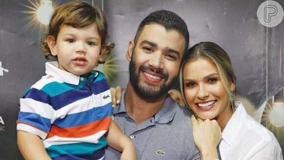 Filho mais velho de Andressa Suita e Gusttavo Lima, Gabriel ganhou declaração dos seguidores da mãe: 'Príncipe'