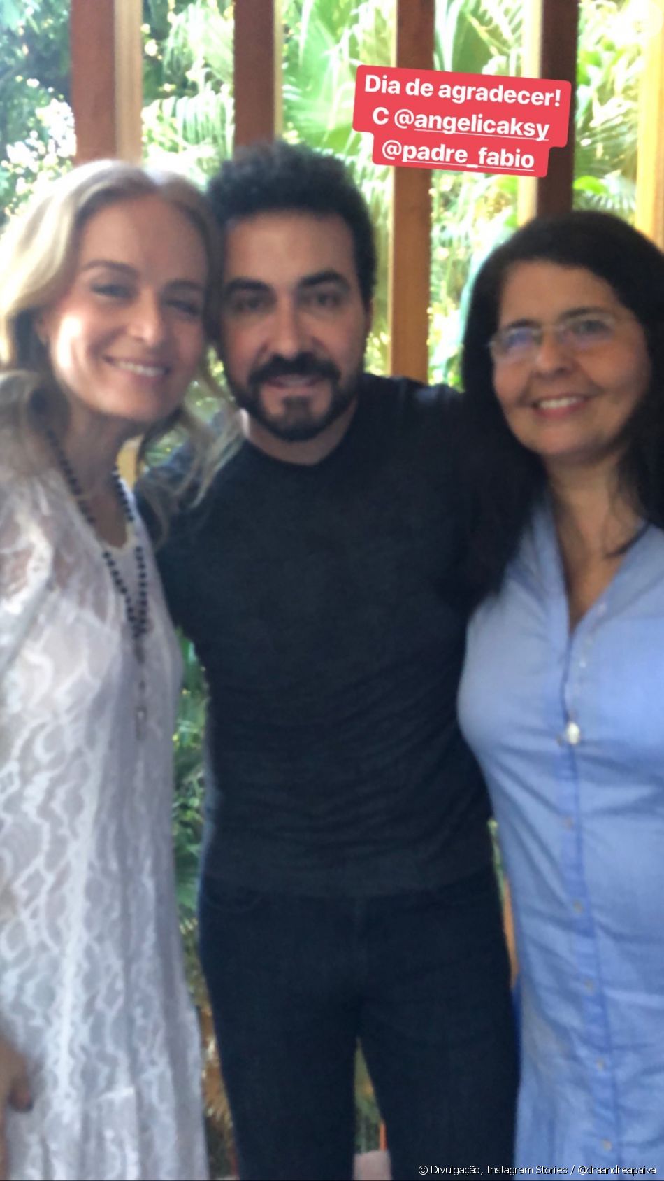 Missa foi celebrada por Padre Fábio