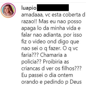 Luana Piovani lamenta atitude de Pedro Scooby com os filhos